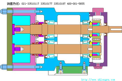 凸輪轉子泵-結構示意圖.jpg ZB3A轉子泵,轉子泵,凸輪轉子泵